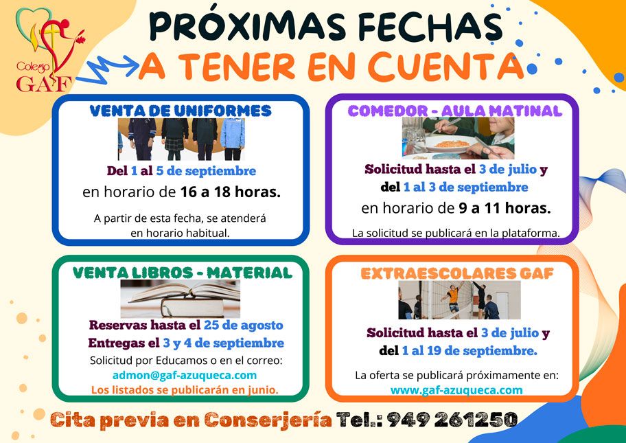 Próximas-fechas a tener encuenta-25-26